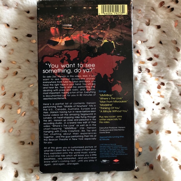 Hanson VHS. 1997. Y2K. Documentary. Like new! - Picture 6 of 8